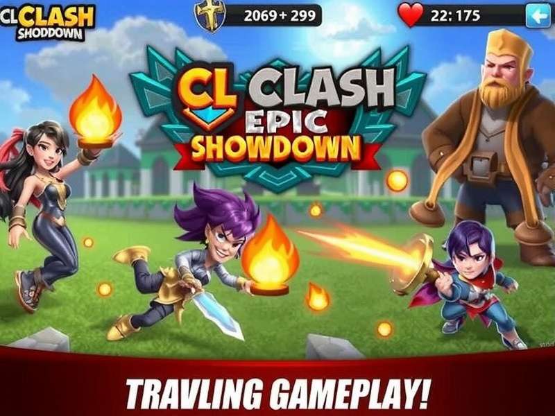 CL Clash Epic Showdown Action Scene CL Clash Epic Showdown Gameplay